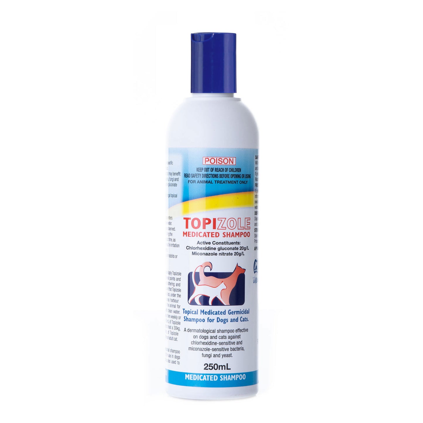 FIDOS TOPIZOLE MEDICATED GERMICIDAL SHAMPOO FOR DO