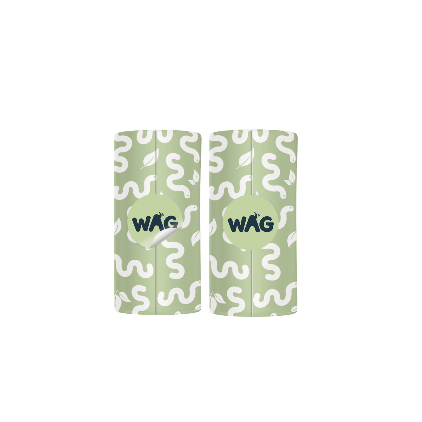 WAG Bamboo Bag Dispenser Pod 1 Dispenser Pod for