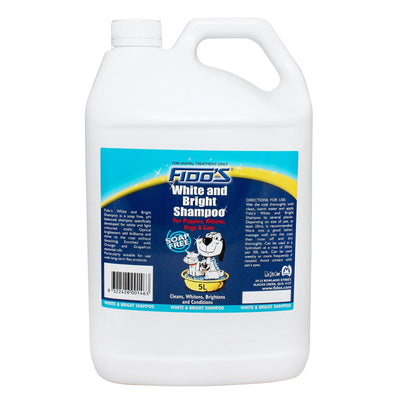Fidos White & Bright Shampoo Conditioner 5L Dog C