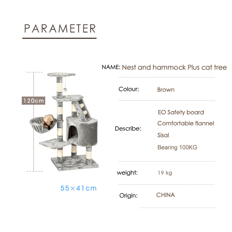 PETADD CAT huge luxury Nest and hammock Style plus