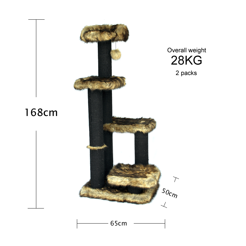 PETADD CAT huge luxury long hair Cat Tree Scratchi