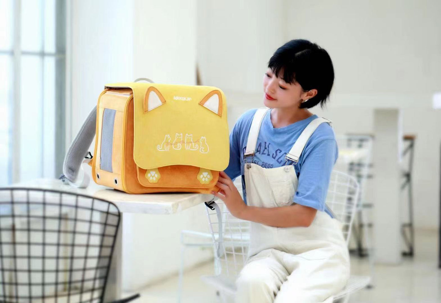 ARKIKA Aneko Pet Dog Cat Travel Outdoor Carrier Ba