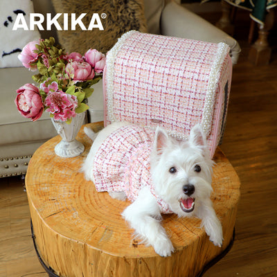 Arkika Cat Dog Breathable Pet Carrier Bag Outdoor