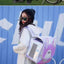 Arkika Sparkling Sequin Backpack Pet Carrier Bag