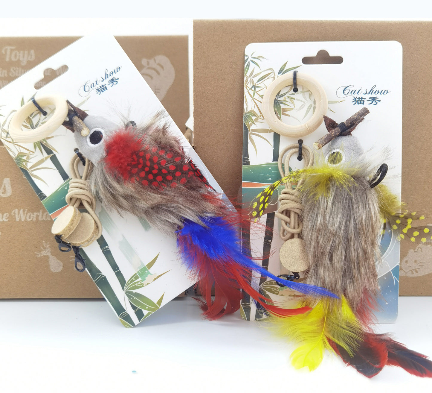 Cat Toys Canvas Catnip Interactive Play Funny Hang