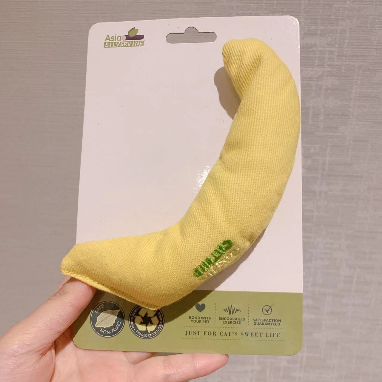 Cat Toys Canvas Catnip Interactive Play Funny Cute