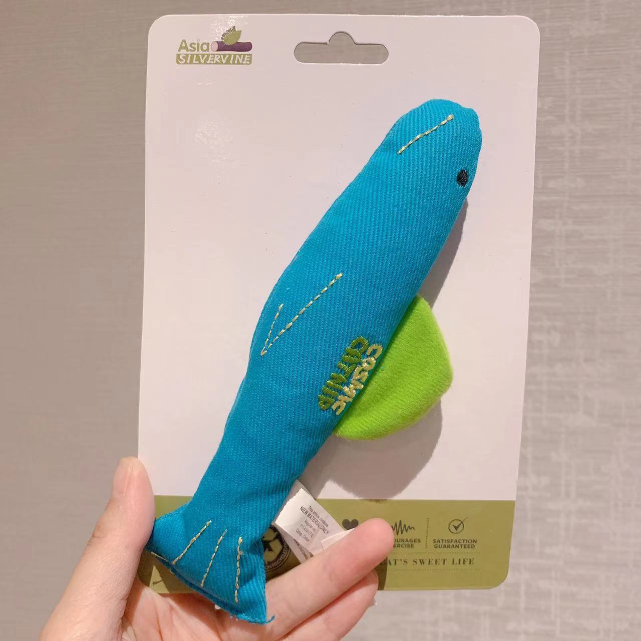 Cat Toys Canvas Catnip Interactive Play Funny Cute