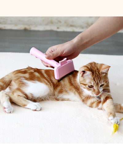 Goldpets Hair Remover Pet Brush for Dog Cat Groomi