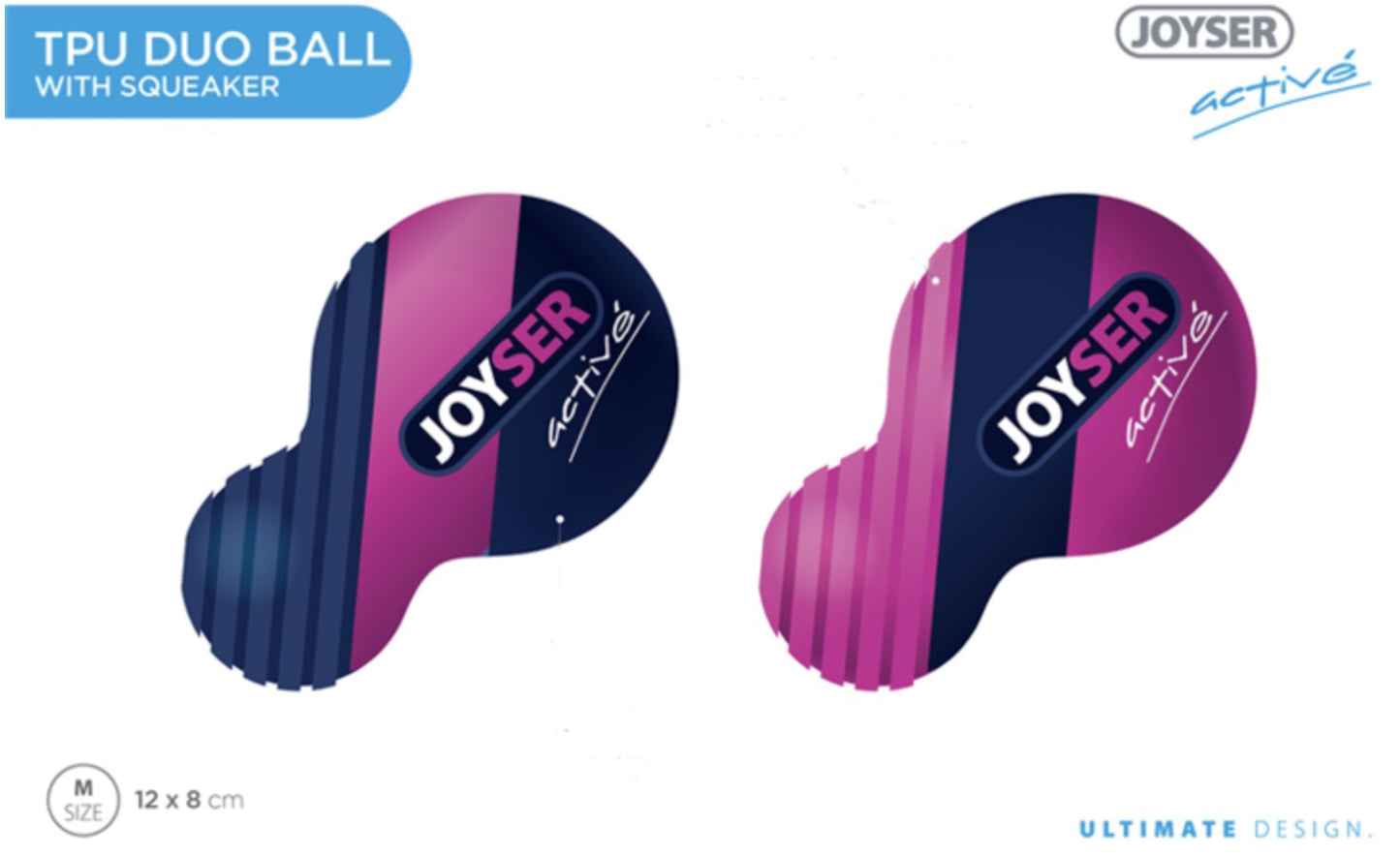 JOYSER Lightweight Dog Squeak Toy Ball Gourd Shape