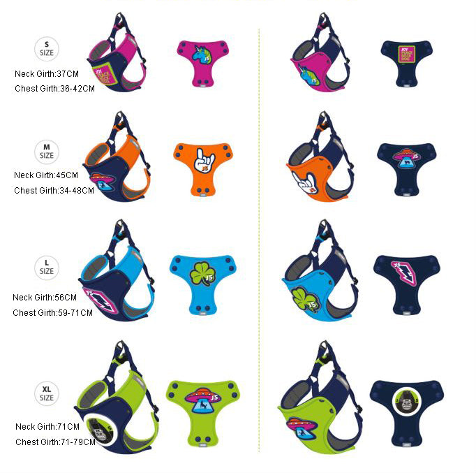 Joyser Dog Vest Harness Adjustable Outdoor Adventu