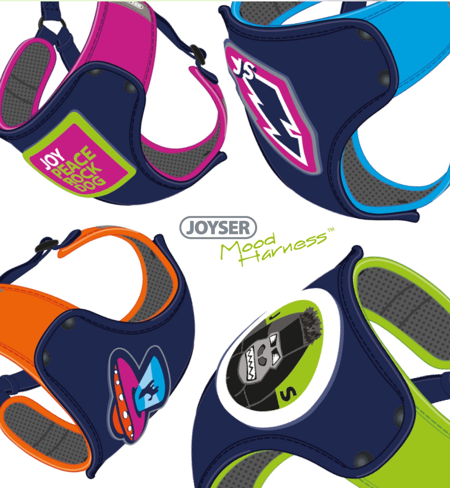 Joyser Dog Vest Harness Adjustable Outdoor Adventu