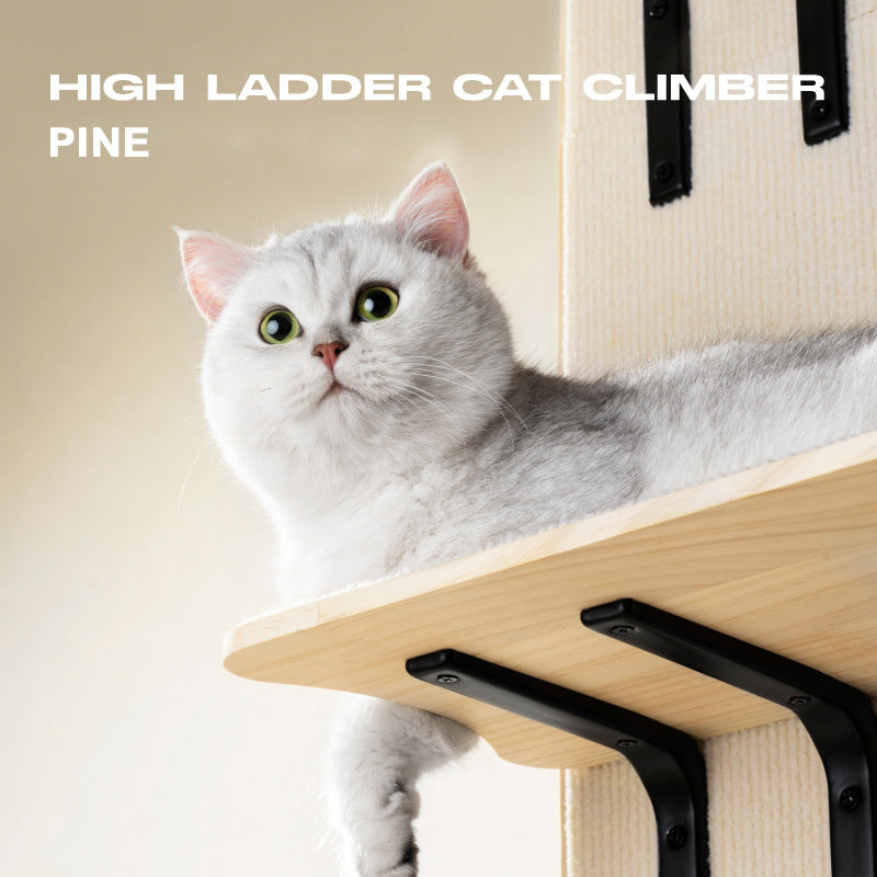 MewooFun High ladder cat climber Scratch Tower Ove