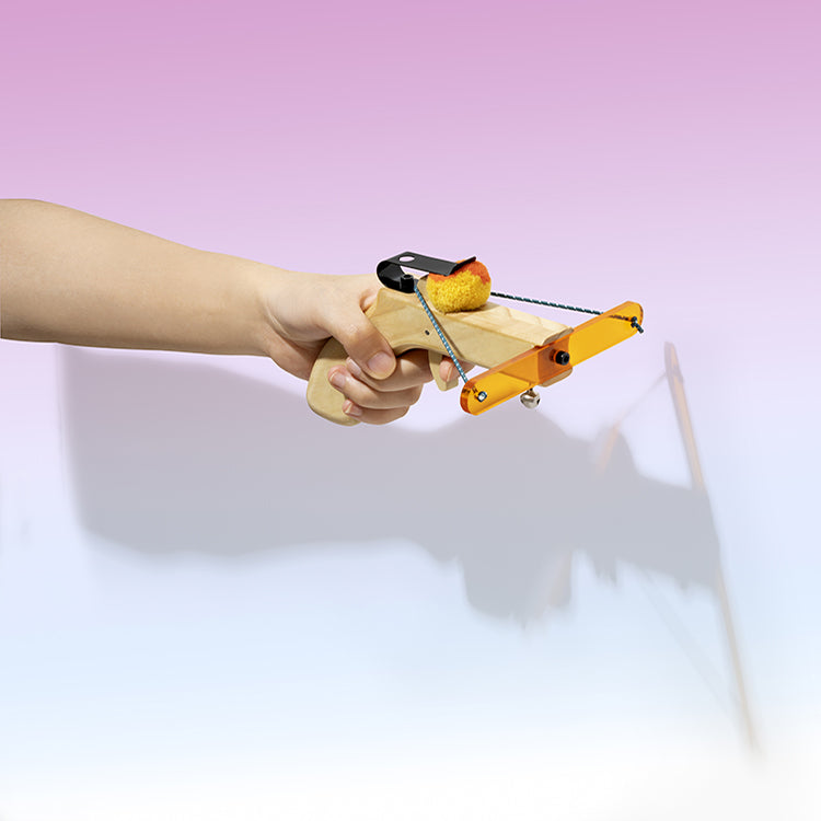 MewooFun Crossbow Shape Cat Teaser Soft Cat Play B