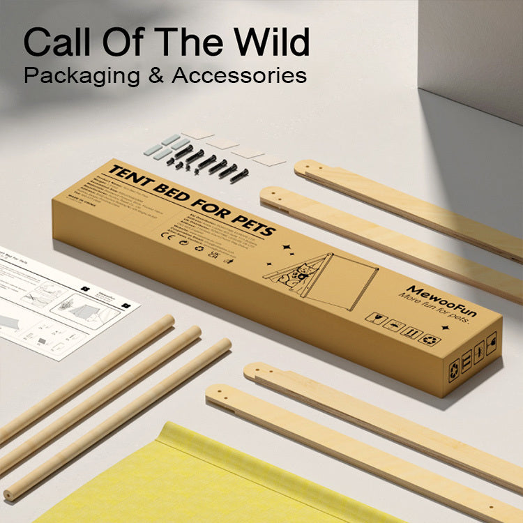 MewooFun Pet Puppy Cat Bed Warm Soft Portable Timb