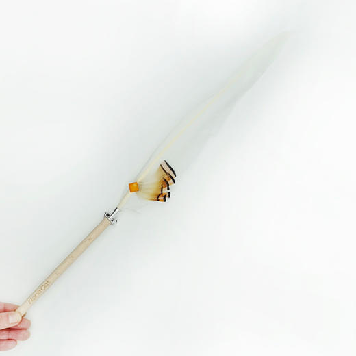 Cat Play Toy Long Feather Teaser Wand Interactive