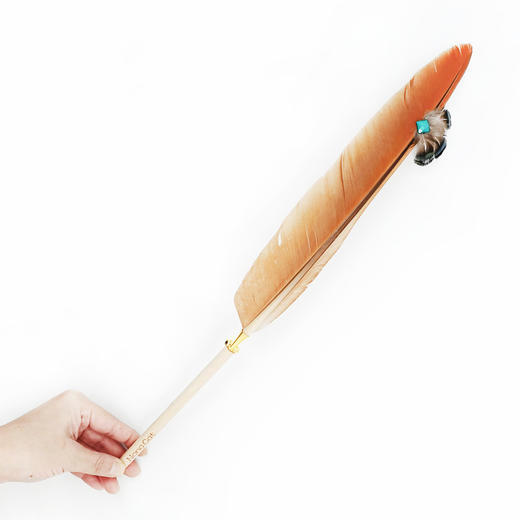 Cat Play Toy Long Feather Teaser Wand Interactive