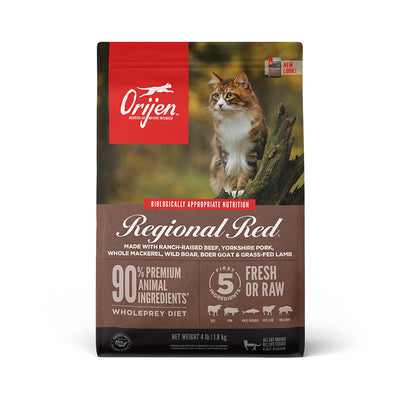 ORIJEN Regional Red Biologically Appropriate Dry Cat Food 1.8kg