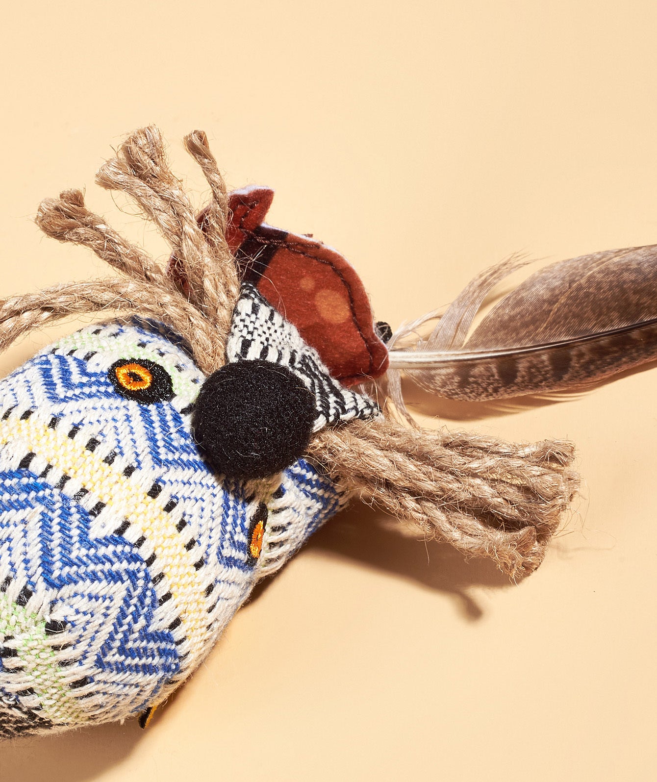 PETSVILLE Kitten Teaser Feather Wand Interactive S