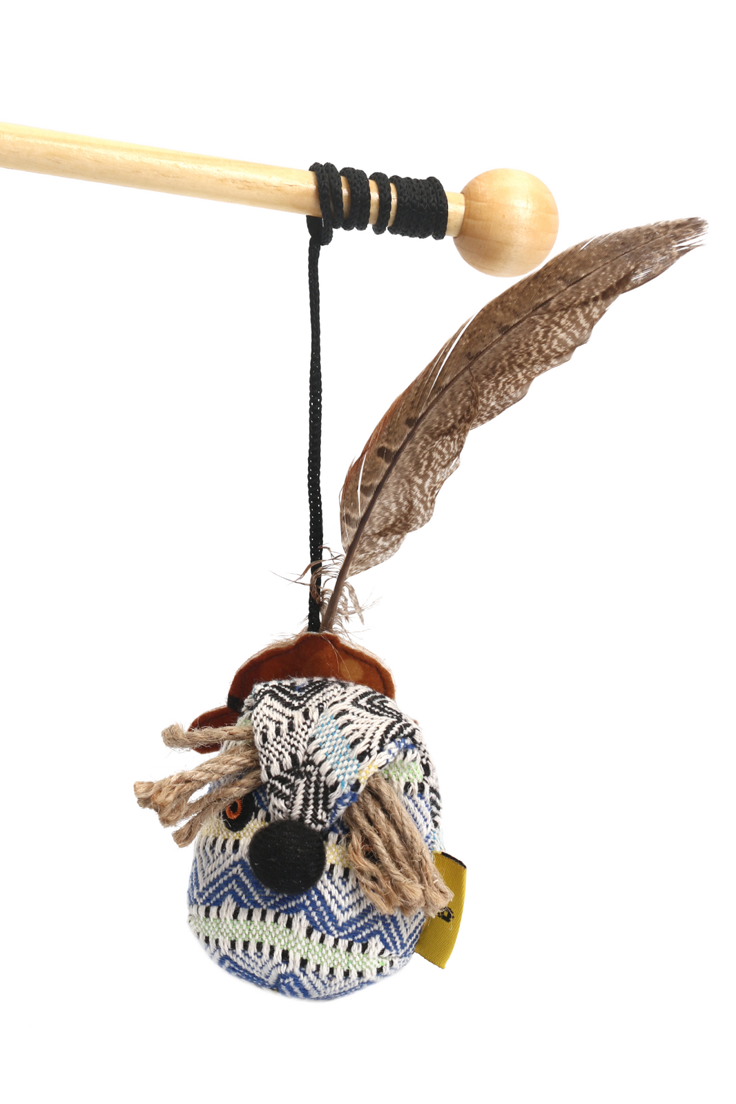 PETSVILLE Kitten Teaser Feather Wand Interactive S