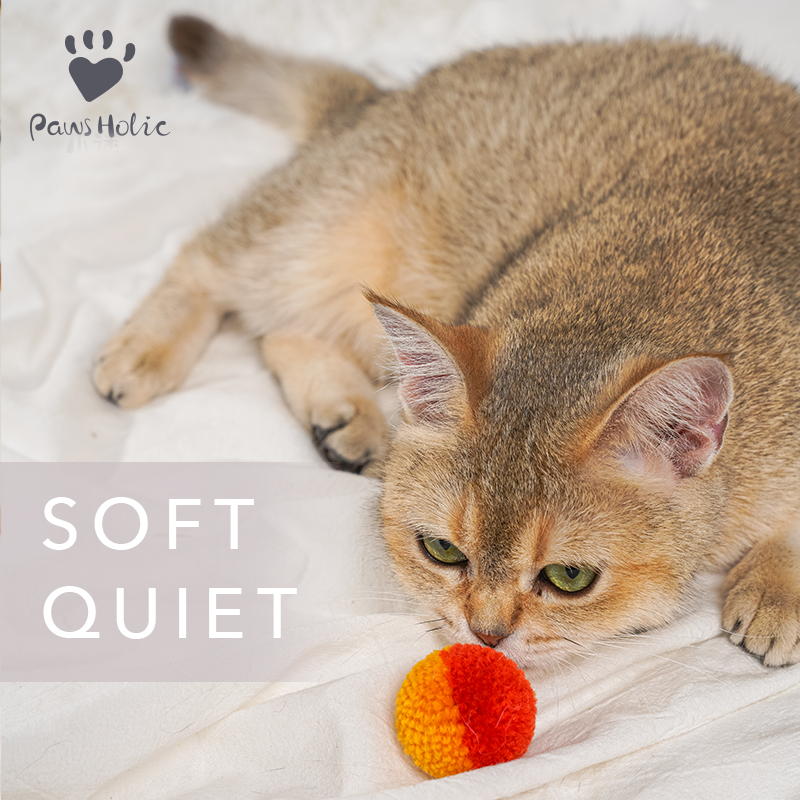 Cat Playing Multicolor Wool Ball 4cm Pet Kitten Ki