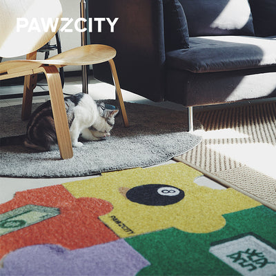 Pawzcity Cat Door Mat Floor Mat Doormat Cat Litter