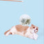 Cloth Doll Cat Teaser Wand Stick Play Toy Kitten I