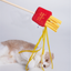 Ramen/Chips Cat Teaser Wand Stick Play Toy Kitten
