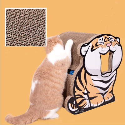 Cat Scratching Scratcher Board Pad Lounge Tiger Co