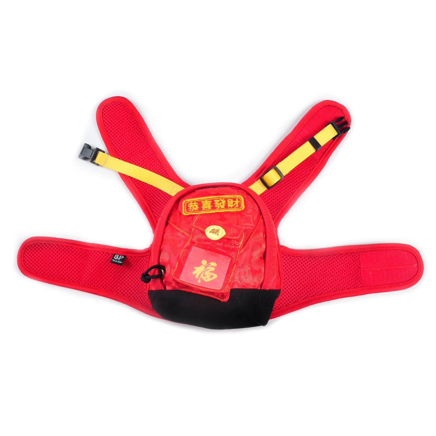 BluePort Dog Backpack Harness Pet Saddle Bag Adjus