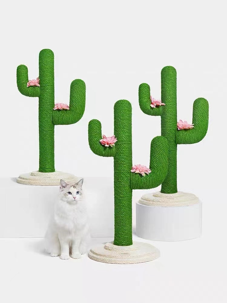 Vetreska Oasis Cactus Scratching Tree Cat Kitten C