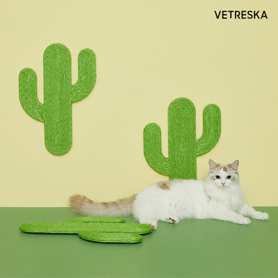 Vetreska Natural Jute Cat Kitten Scratching Pad Ma