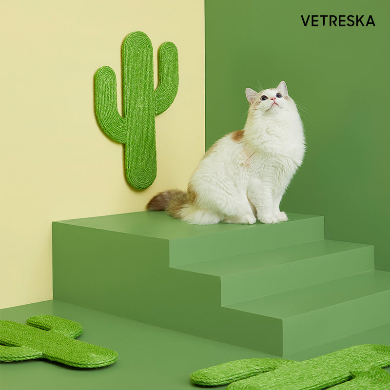 Vetreska Natural Jute Cat Kitten Scratching Pad Ma