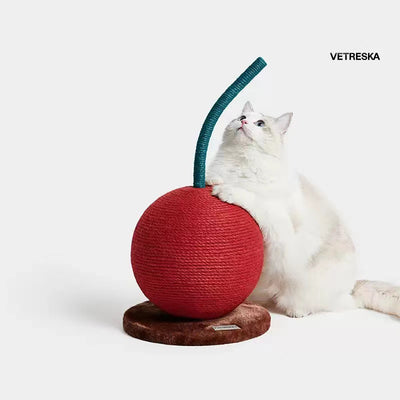 Vetreska Cherry Cat Scratching Post Scratcher Scra