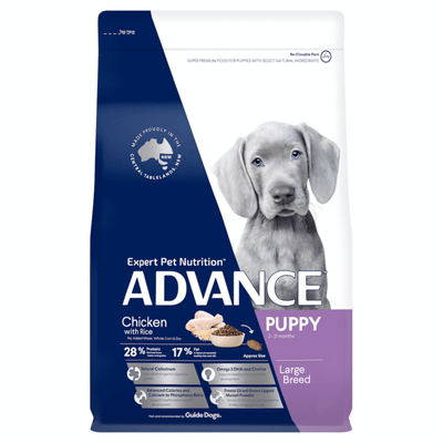 Large Puppy Dry Dog Food Chicken With Rice