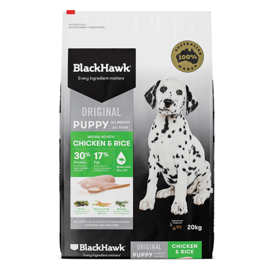 dry dog food puppy chicken and rice