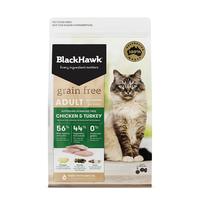Grain Free Dry Cat Food Adult Chicken And Turkey