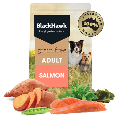 grain free dry dog food adult salmon