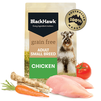 grain free dry dog food adult small breed chicken