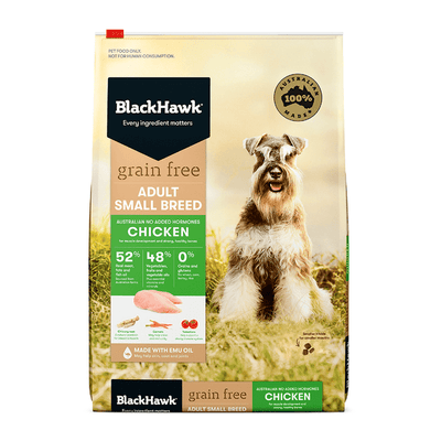 grain free dry dog food adult small breed chicken