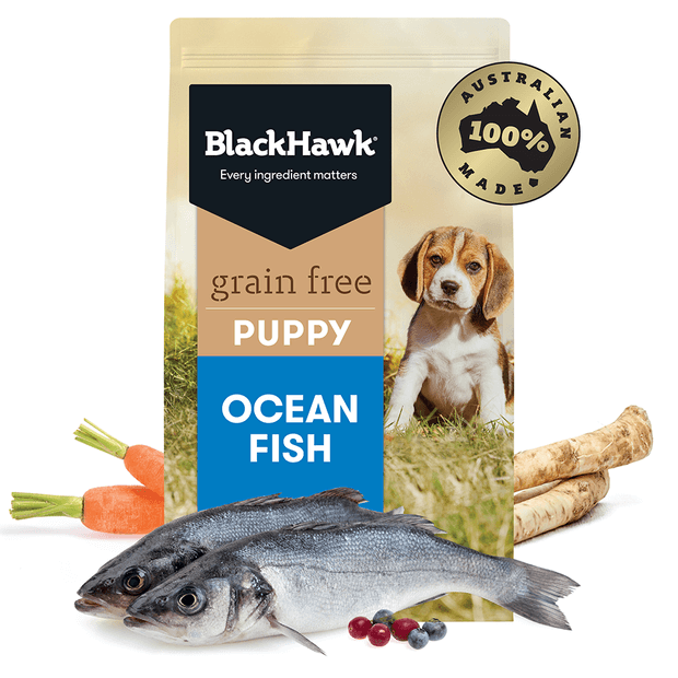 grain free dry dog food puppy wild caught ocean fish