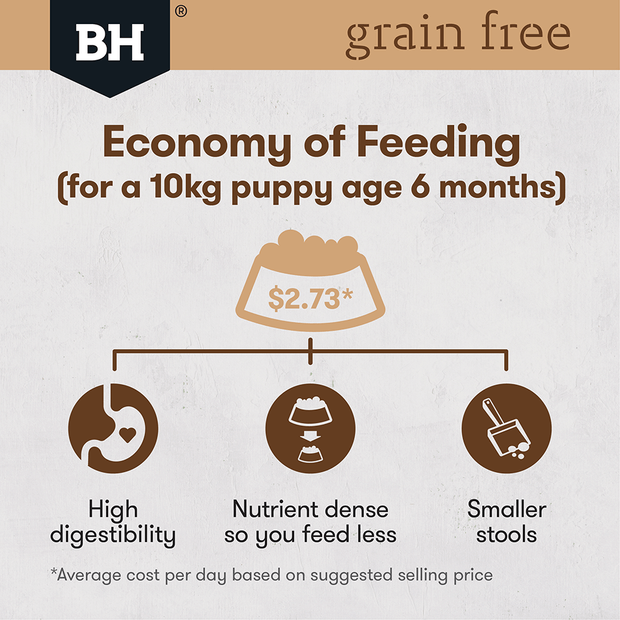 grain free dry dog food puppy wild caught ocean fish