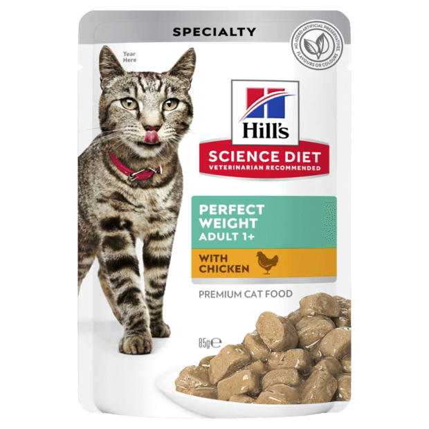 Adult Perfect Weight Cat Food Pouches