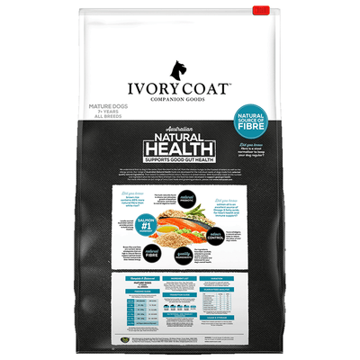dry dog food mature salmon and brown rice