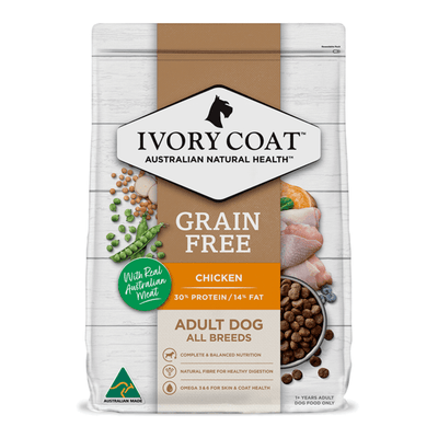 grain free dry dog food adult chicken with coconut oil