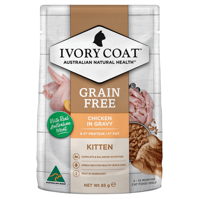 grain free wet cat food kitten chicken gravy
