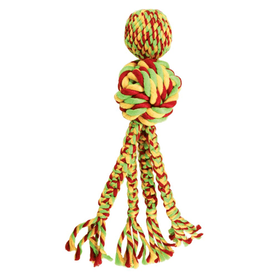 Wubba Weaves With Rope Dog Toy