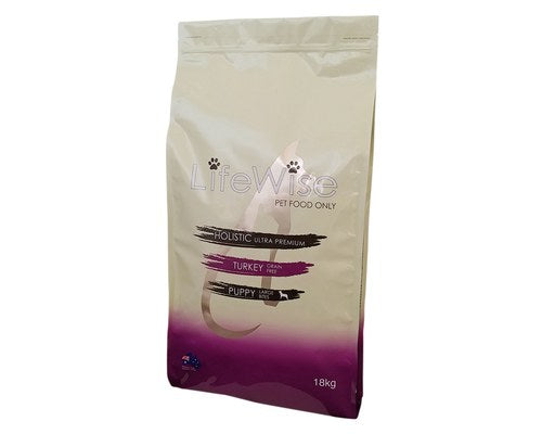 LIFEWISE PUPPY TURKEY STAGE 3 18KG(