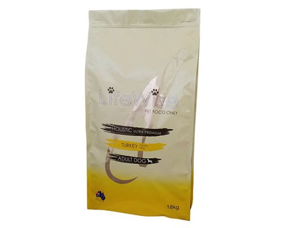 LIFEWISE GRAIN FREE TURKEY & VEGETABLE 18KG