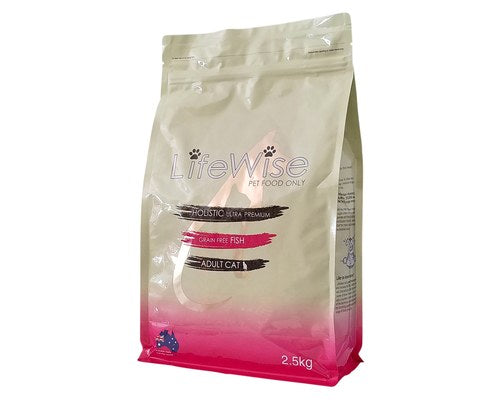 LIFEWISE CAT GRAIN FREE OCEAN FISH LAMB 2.5KG