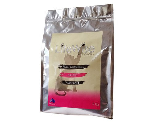 LIFEWISE CAT GRAIN FREE OCEAN FISH LAMB 9KG